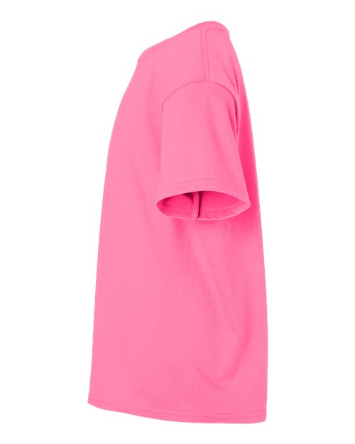 Gildan Youth Ultra Cotton® T-Shirt 2000B - Safety Pink