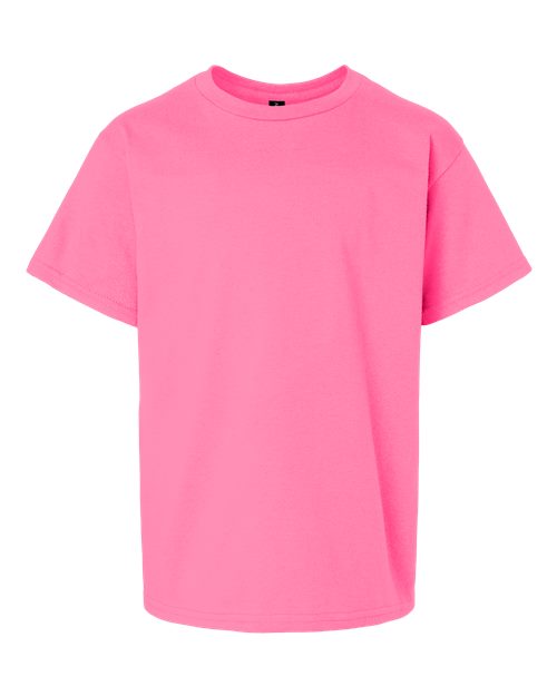 Gildan Youth Ultra Cotton® T-Shirt 2000B - Safety Pink