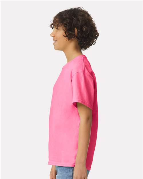 Gildan Youth Ultra Cotton® T-Shirt 2000B - Safety Pink