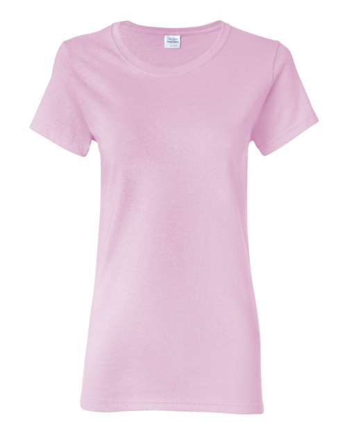 Gildan Women's Heavy Cotton™ T-Shirt 5000L - Light Pink