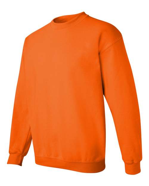 Gildan Unisex Heavy Blend™ Crewneck Sweatshirt 18000 - Safety Orange