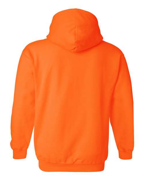 Gildan Unisex Heavy Blend™ Hooded Sweatshirt 18500 - Safety Orange