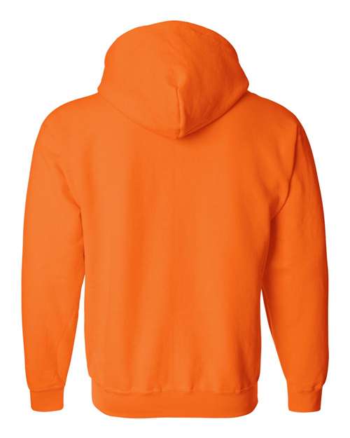 Gildan Unisex Heavy Blend™ Full-Zip Hooded Sweatshirt 18600 - Safety Orange