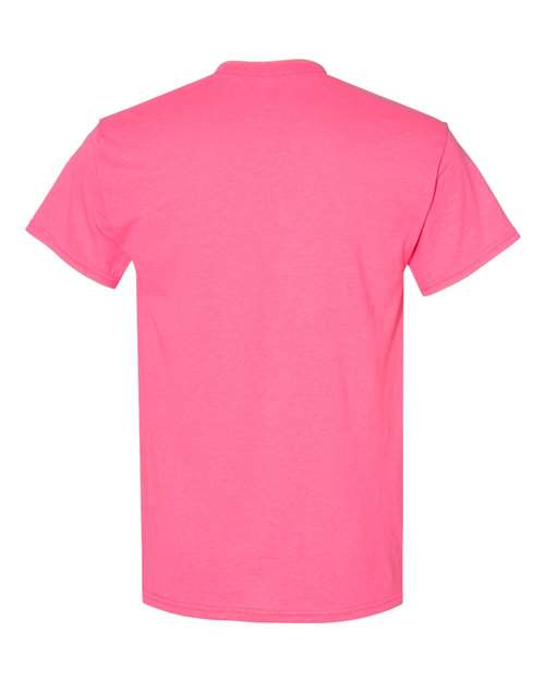 Gildan Unisex Heavy Cotton™ T-Shirt 5000 - Safety Pink