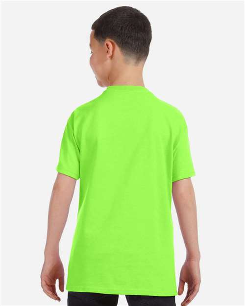 Gildan Youth Heavy Cotton™ T-Shirt 5000B - Neon Green