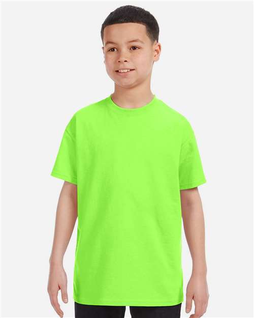 Gildan Youth Heavy Cotton™ T-Shirt 5000B - Neon Green