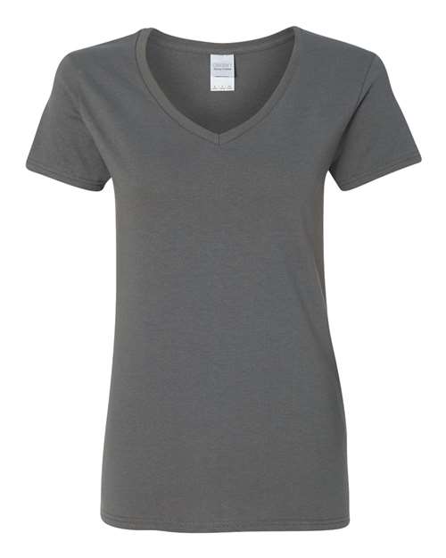 Gildan Women's Heavy Cotton™ V-Neck T-Shirt 5V00L