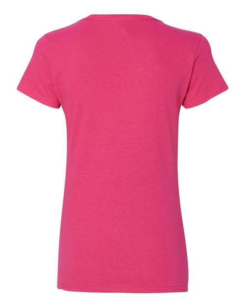 Gildan Women's Heavy Cotton™ V-Neck T-Shirt 5V00L