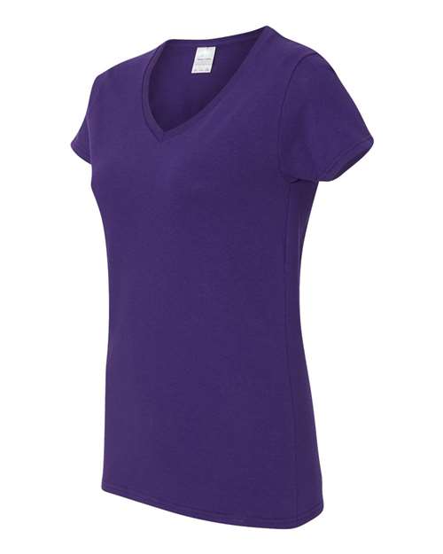 Gildan Women's Heavy Cotton™ V-Neck T-Shirt 5V00L