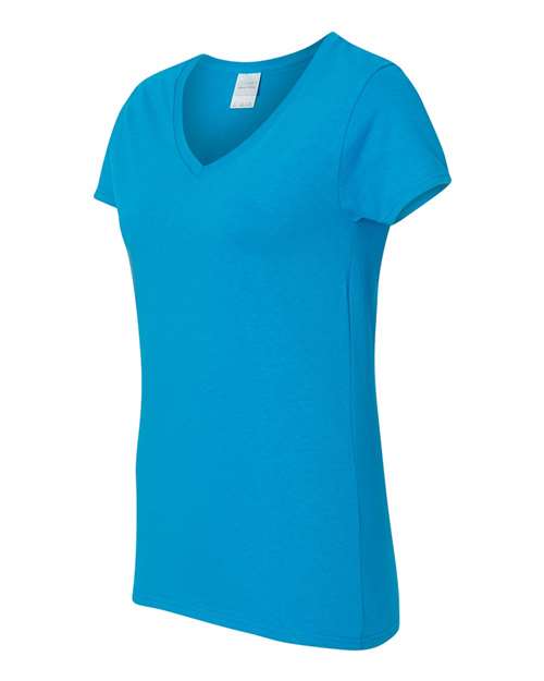 Gildan Women's Heavy Cotton™ V-Neck T-Shirt 5V00L