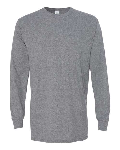 Gildan Unisex Heavy Cotton™ Long Sleeve T-Shirt 5400 - Graphite Heather