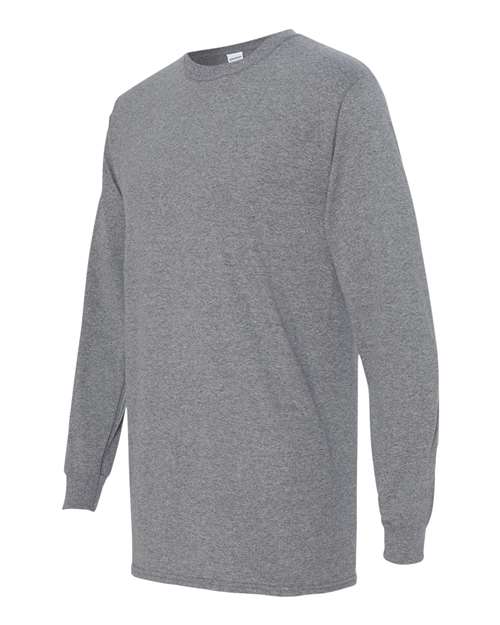 Gildan Unisex Heavy Cotton™ Long Sleeve T-Shirt 5400 - Graphite Heather