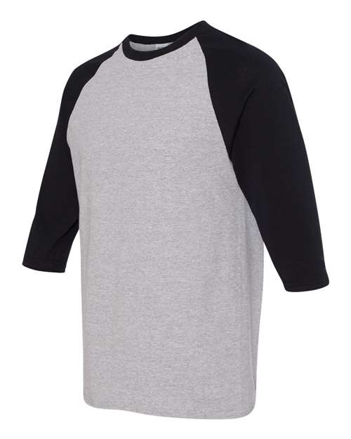 Gildan Unisex Heavy Cotton™ Raglan Three-Quarter Sleeve T-Shirt 5700