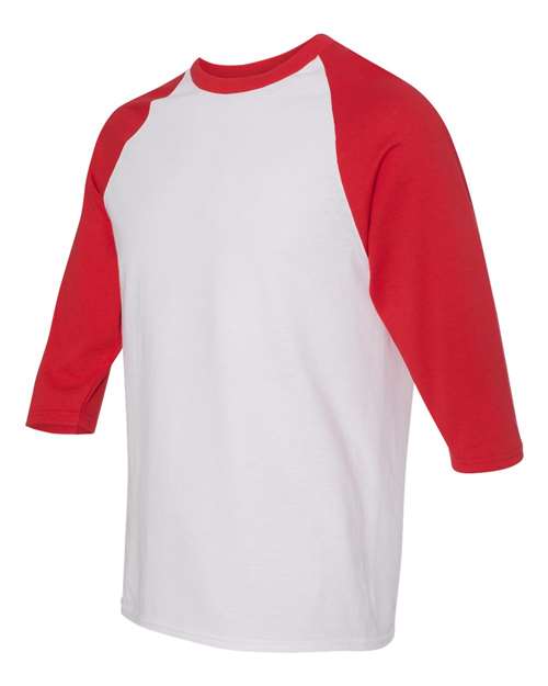 Gildan Unisex Heavy Cotton™ Raglan Three-Quarter Sleeve T-Shirt 5700
