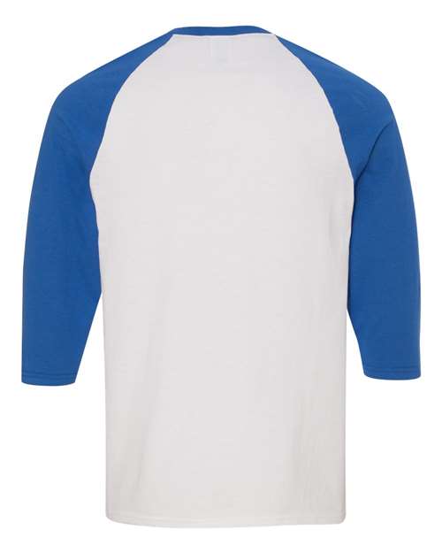 Gildan Unisex Heavy Cotton™ Raglan Three-Quarter Sleeve T-Shirt 5700