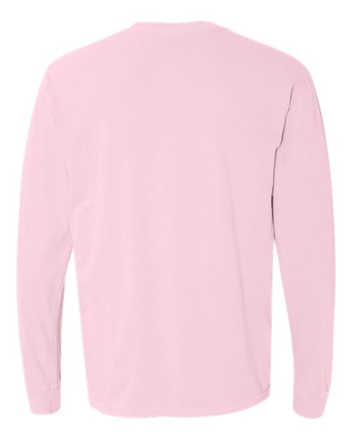 Comfort Colors Unisex Garment-Dyed Heavyweight Long Sleeve T-Shirt 6014 - Blossom