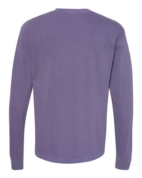 Comfort Colors Unisex Garment-Dyed Heavyweight Long Sleeve T-Shirt 6014 - Grape