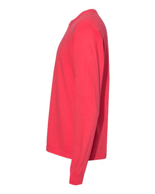 Comfort Colors Unisex Garment-Dyed Heavyweight Long Sleeve T-Shirt 6014 - Paprika