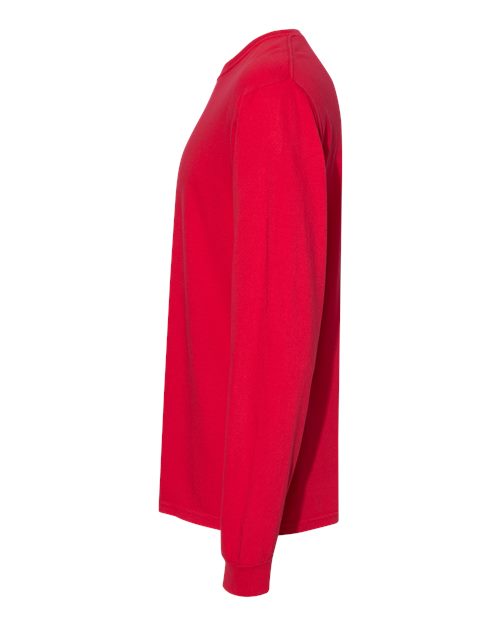Comfort Colors Unisex Garment-Dyed Heavyweight Long Sleeve T-Shirt 6014 - Red