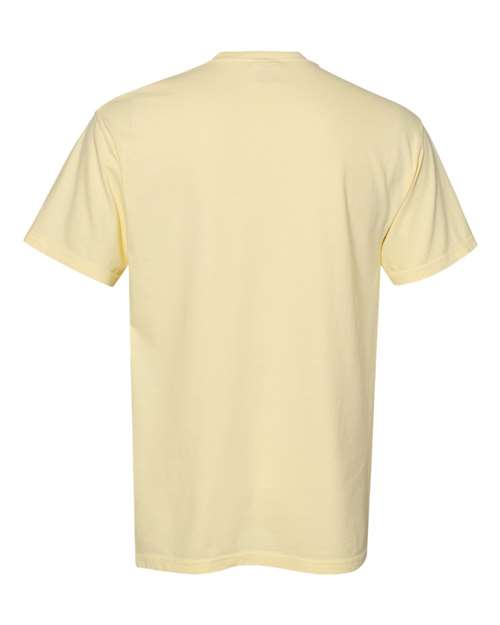 Comfort Colors Unisex Garment-Dyed Heavyweight Pocket T-Shirt 6030 - Banana
