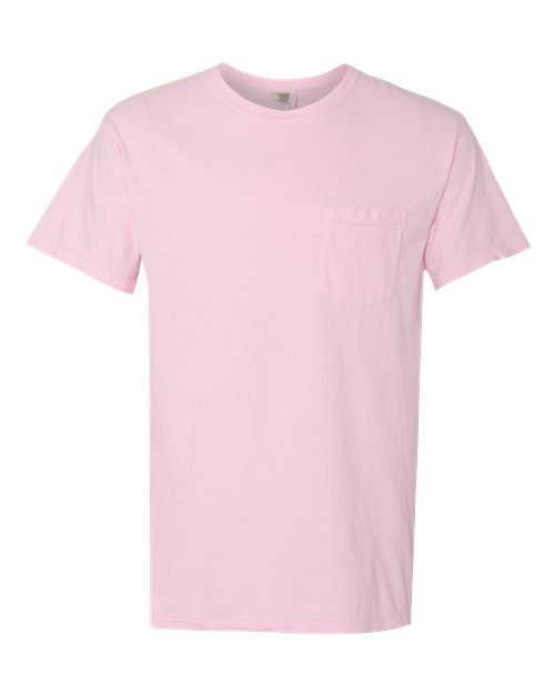 Comfort Colors Unisex Garment-Dyed Heavyweight Pocket T-Shirt 6030 - Blossom