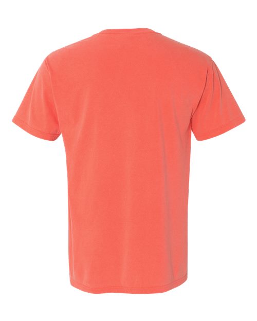 Comfort Colors Unisex Garment-Dyed Heavyweight Pocket T-Shirt 6030 - Bright Salmon