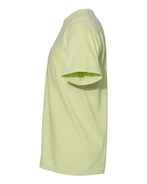 Comfort Colors Unisex Garment-Dyed Heavyweight Pocket T-Shirt 6030 - Celadon