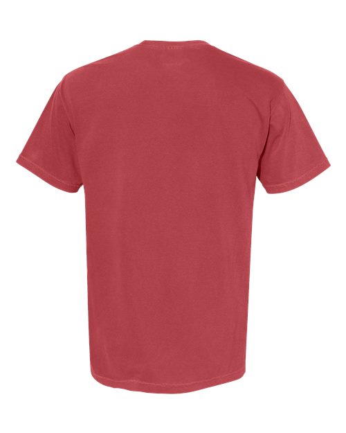 Comfort Colors Unisex Garment-Dyed Heavyweight Pocket T-Shirt 6030 - Chili