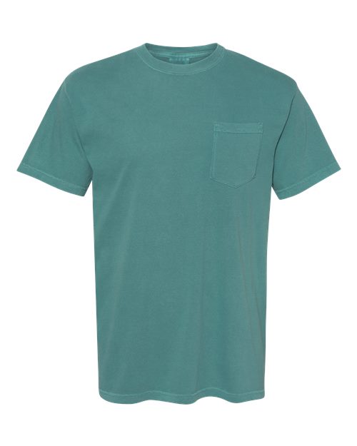 Comfort Colors Unisex Garment-Dyed Heavyweight Pocket T-Shirt 6030 - Emerald