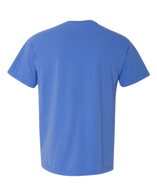 Comfort Colors Unisex Garment-Dyed Heavyweight Pocket T-Shirt 6030 - Mystic Blue