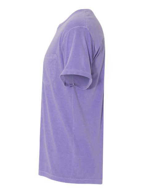 Comfort Colors Unisex Garment-Dyed Heavyweight Pocket T-Shirt 6030 - Violet