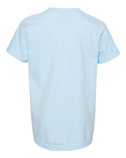 Comfort Colors Youth Garment-Dyed Heavyweight T-Shirt 9018 - Chambray