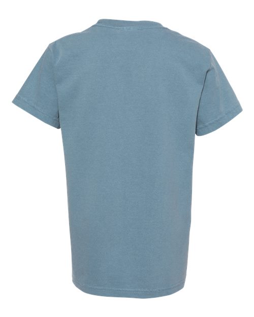 Comfort Colors Youth Garment-Dyed Heavyweight T-Shirt 9018 - Ice Blue