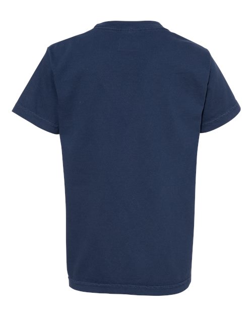 Comfort Colors Youth Garment-Dyed Heavyweight T-Shirt 9018 - True Navy
