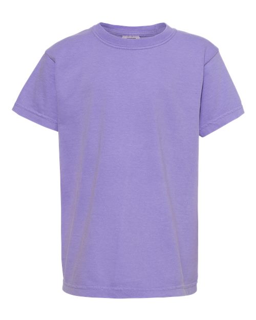Comfort Colors Youth Garment-Dyed Heavyweight T-Shirt 9018 - Violet