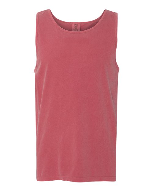 Comfort Colors Unisex Garment-Dyed Heavyweight Tank Top 9360 - Crimson