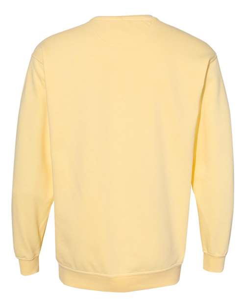 Comfort Colors Unisex Garment-Dyed Crewneck Sweatshirt 1566 - Butter