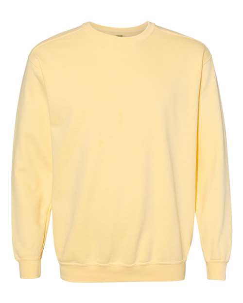 Comfort Colors Unisex Garment-Dyed Crewneck Sweatshirt 1566 - Butter