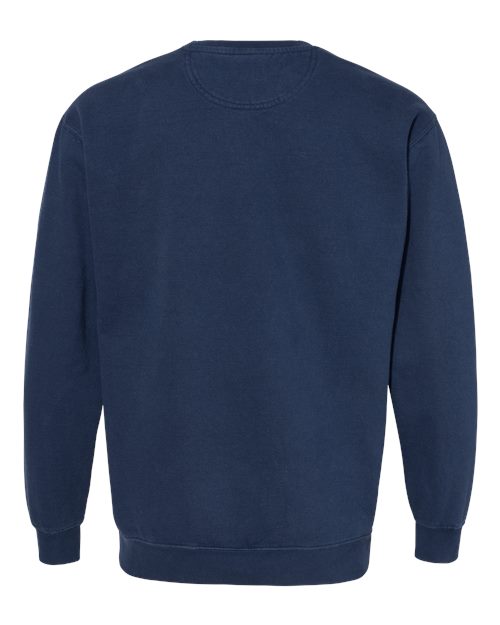 Comfort Colors Unisex Garment-Dyed Crewneck Sweatshirt 1566 - True Navy