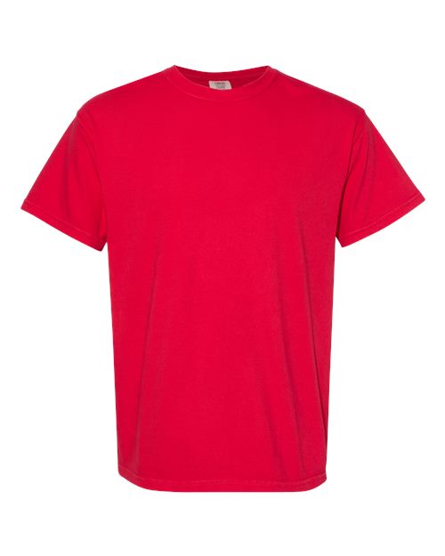 Comfort Colors Unisex Garment-Dyed Heavyweight T-Shirt 1717 - Red