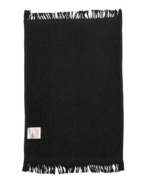 Q-Tees Fringed Fingertip Towel T100