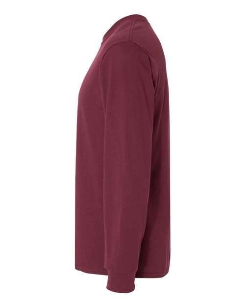 Gildan Unisex Heavy Cotton™ Long Sleeve T-Shirt 5400 - Maroon