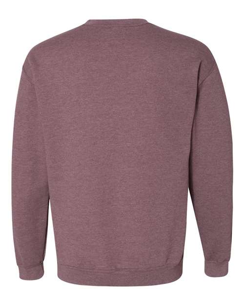 Gildan Unisex Heavy Blend™ Crewneck Sweatshirt 18000 - Heather Dark Maroon