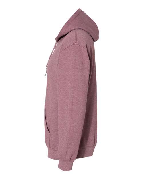 Gildan Unisex Heavy Blend™ Hooded Sweatshirt 18500 - Heather Dark Maroon