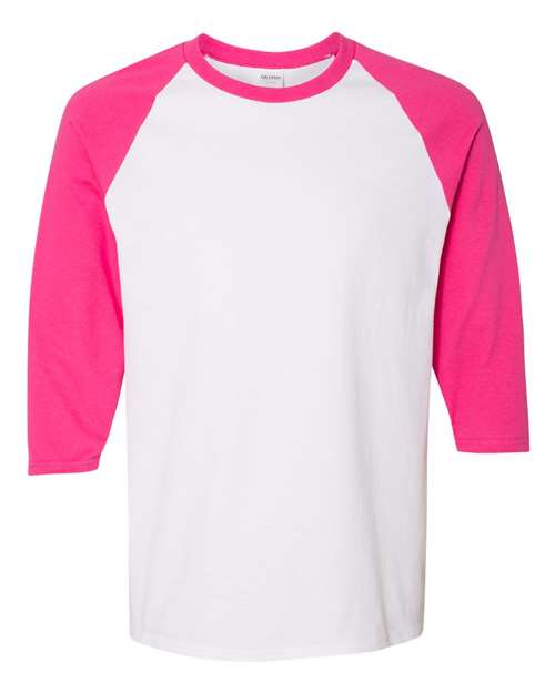 Gildan Unisex Heavy Cotton™ Raglan Three-Quarter Sleeve T-Shirt 5700