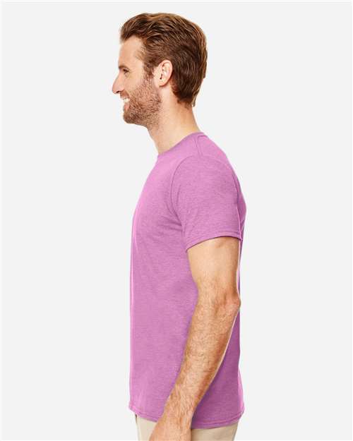 Gildan Unisex Softstyle® T-Shirt 64000 - Heather Radiant Orchid