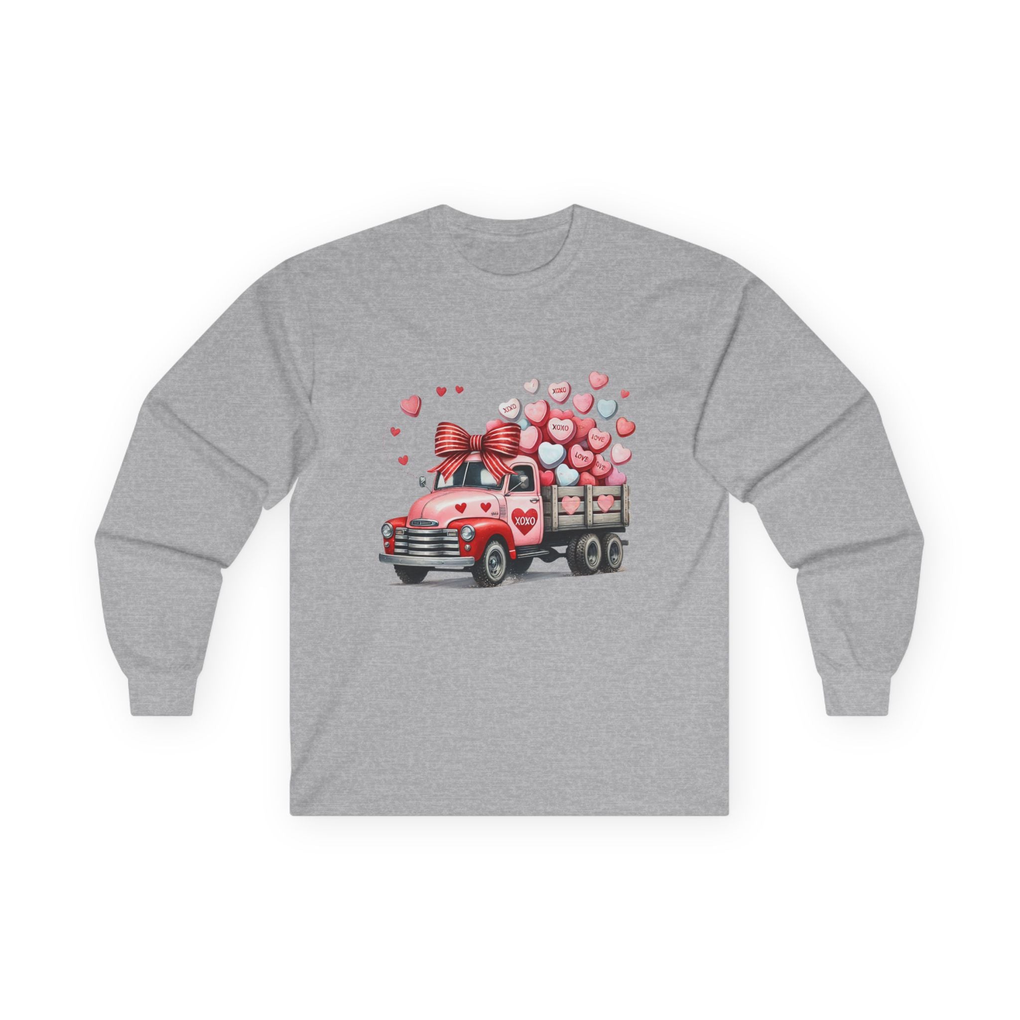 Valentine Truck Long Sleeve Tee