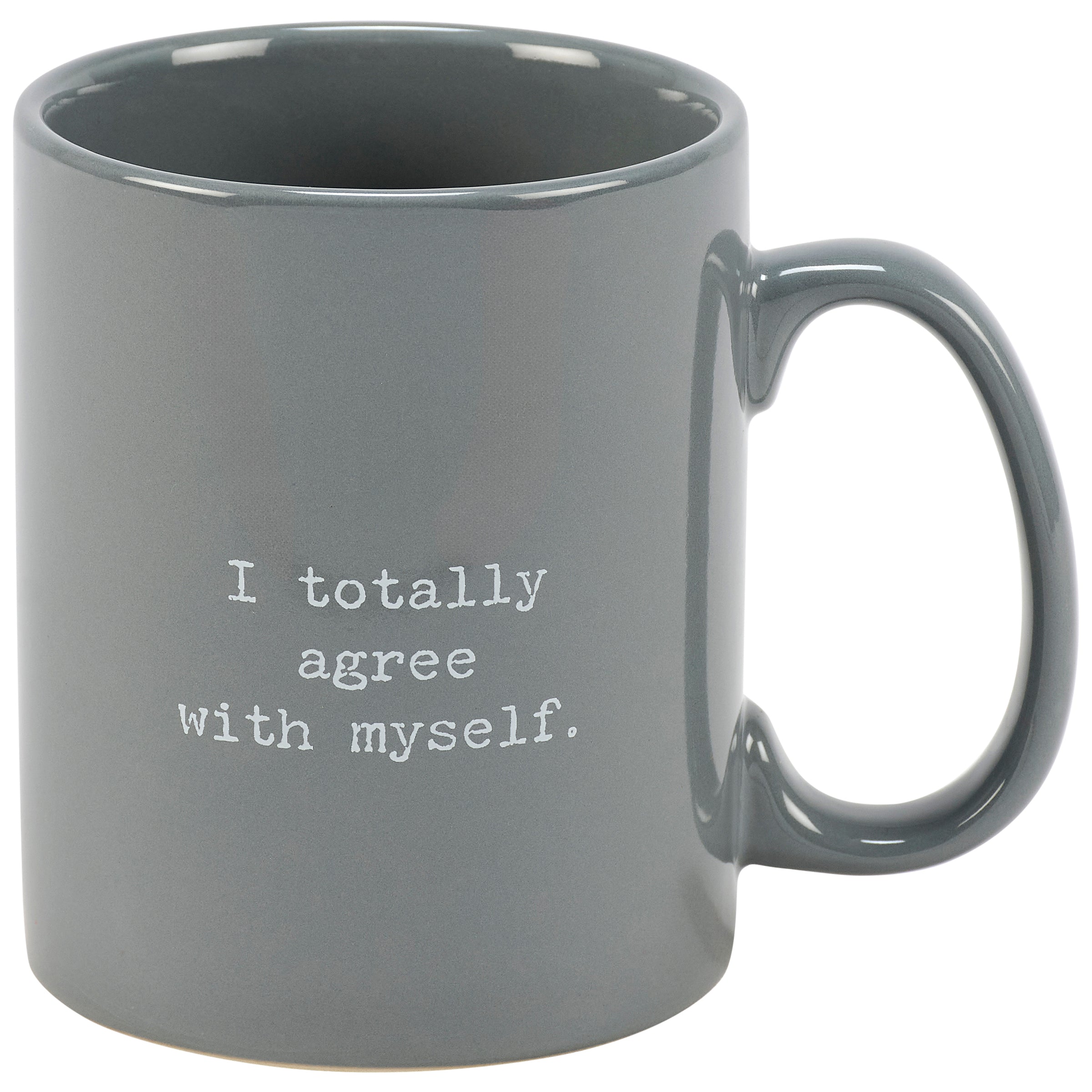 Sassy Sentiment Stoneware Coffee Mug, 20 oz. Capacity, Dishwasher Safe