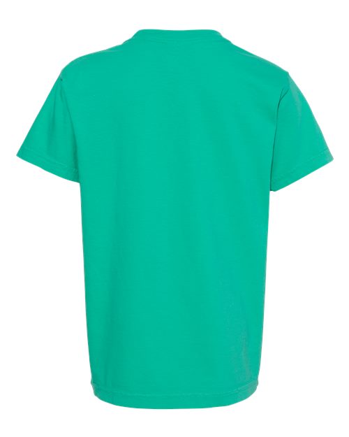 Comfort Colors Youth Garment-Dyed Heavyweight T-Shirt 9018 - Island Green