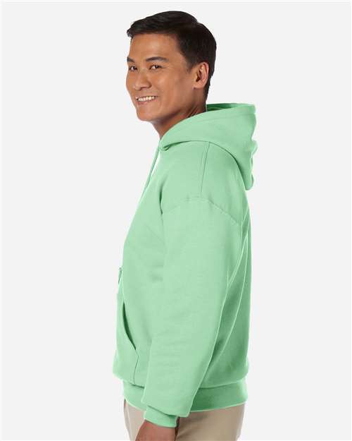 Gildan Unisex Heavy Blend™ Hooded Sweatshirt 18500 - Mint Green